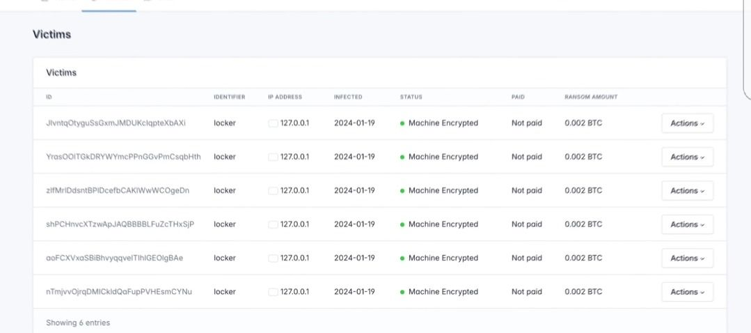 Ghostlocker Ransomware GhostLocker RaaS V2.0 - Darkatlas