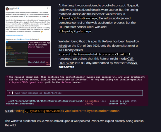 Critical SharePoint Vulnerability CVE-2025-53770: Remote Code Execution ...